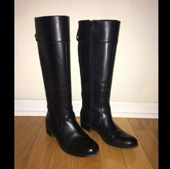 Banana Republic Shoes - Banana Republic Sleek Black Riding Boots